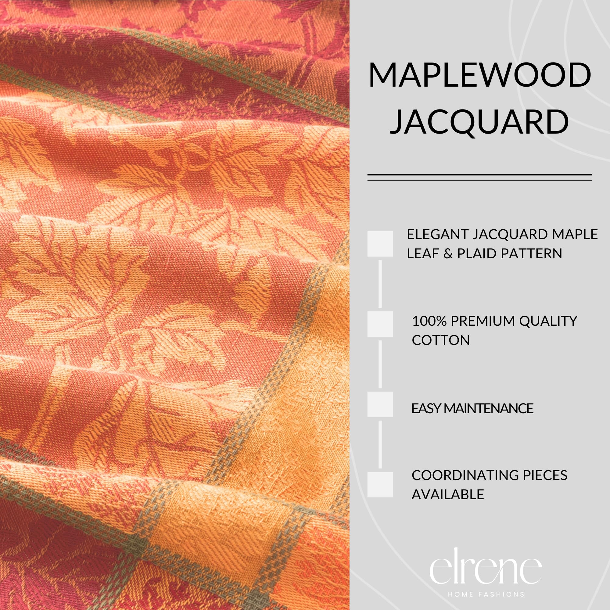 Threadmade nappe sur table dressée illustrant ambiance chaleureuse et coordonnée
