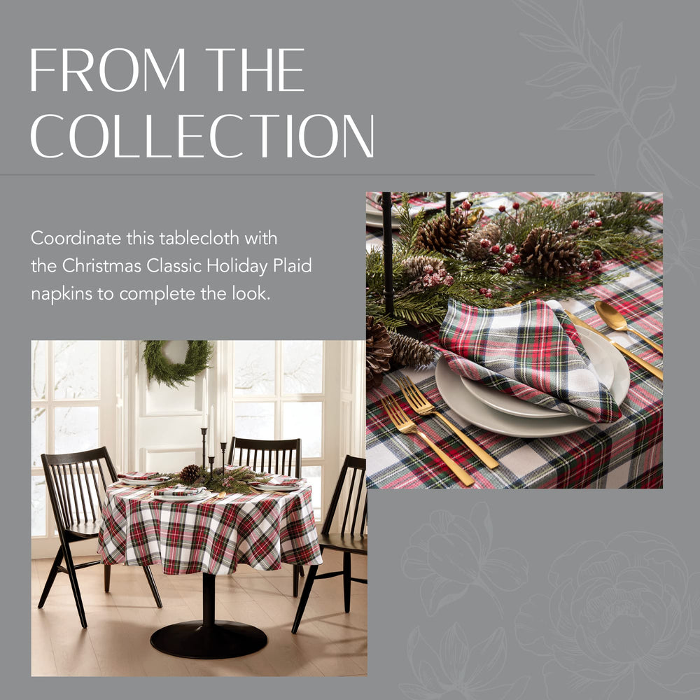 Threadmade présentation 60x102 pouces, couvre bien les tables familiales