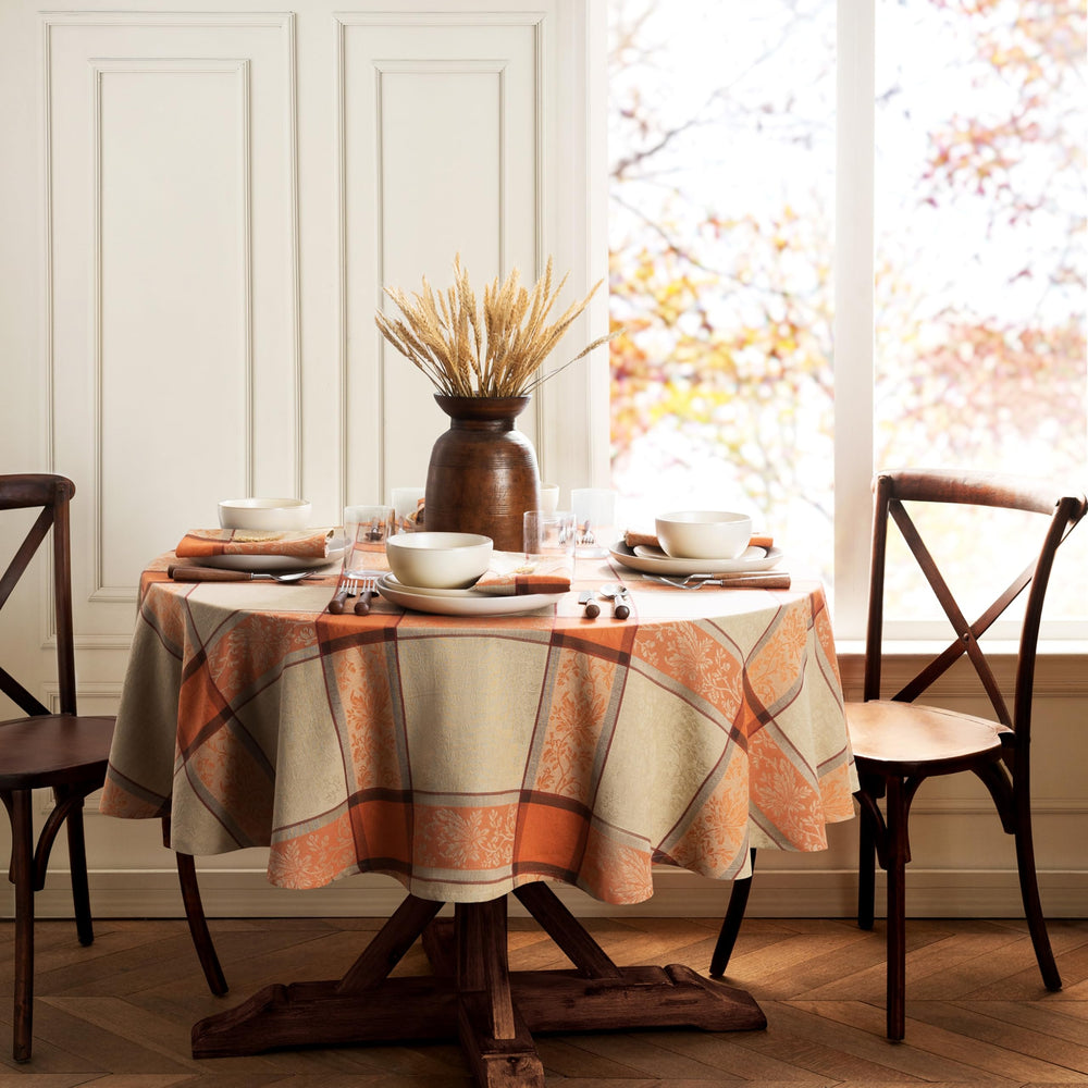 Threadmade texture jacquard en gros plan, aspect riche et durable