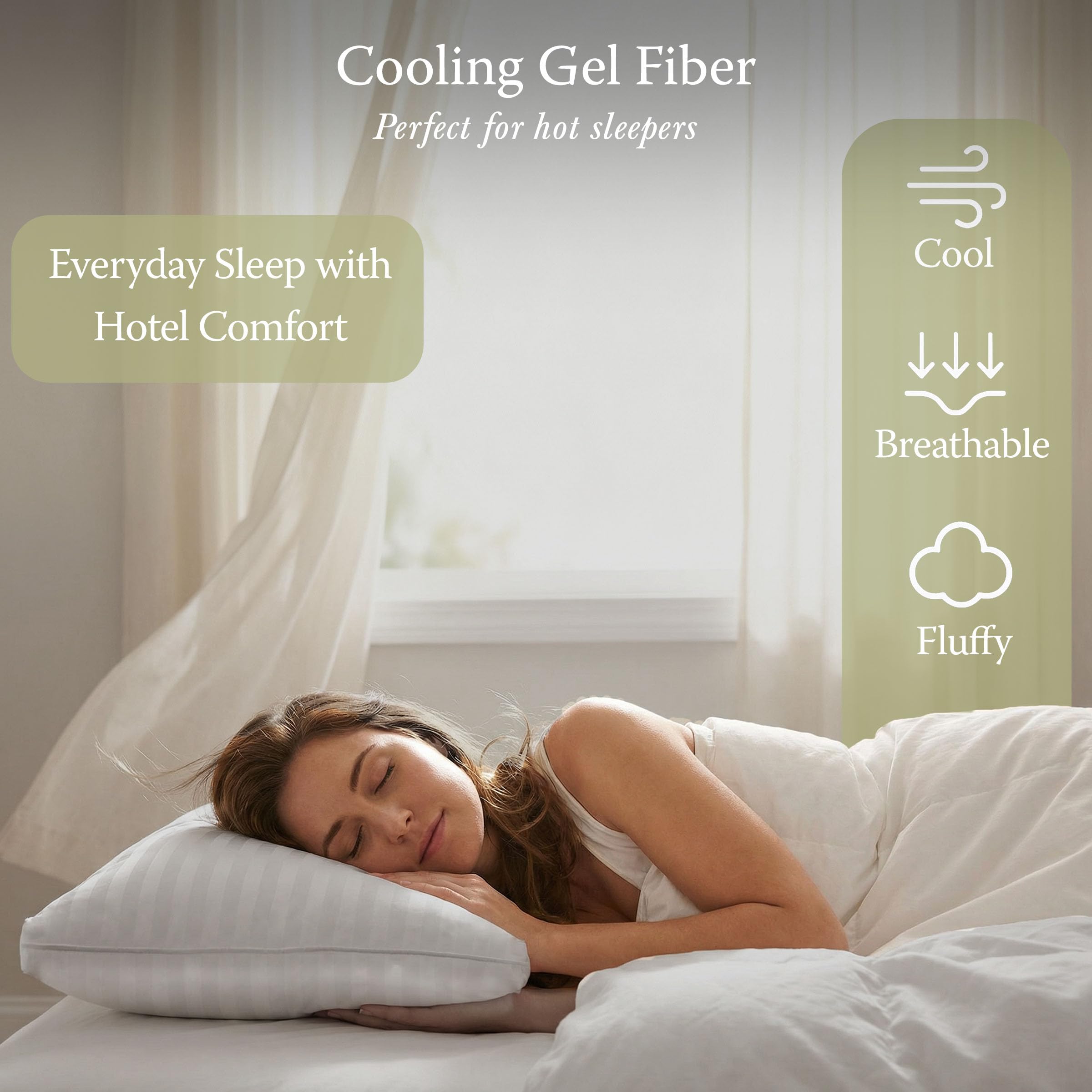 Threadmill garnissage microfibre détail aéré pour fraîcheur nocturne