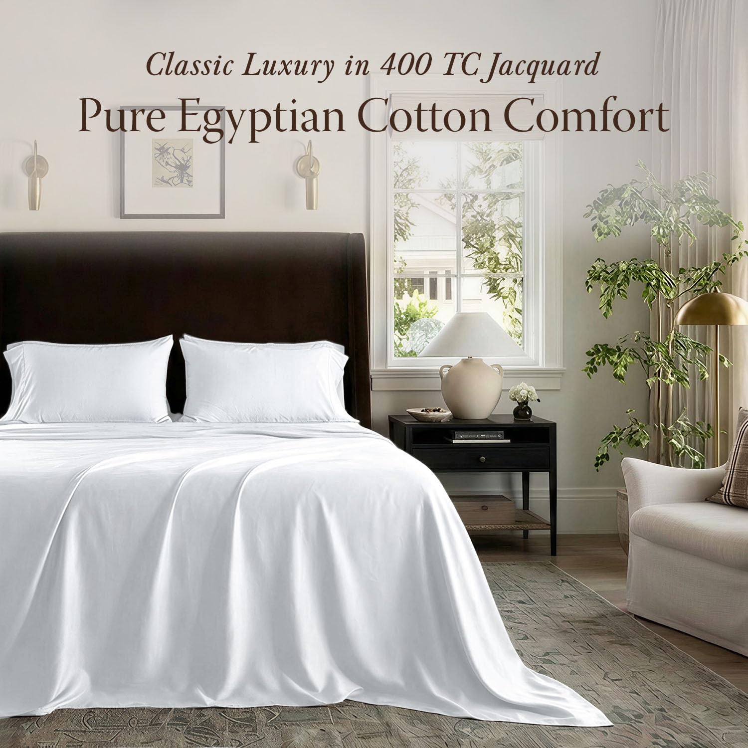 Threadmill gros plan du tissu sateen montrant douceur et lustre