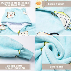 THREE POODLE capuche ouverte style avocat protège la tête confort