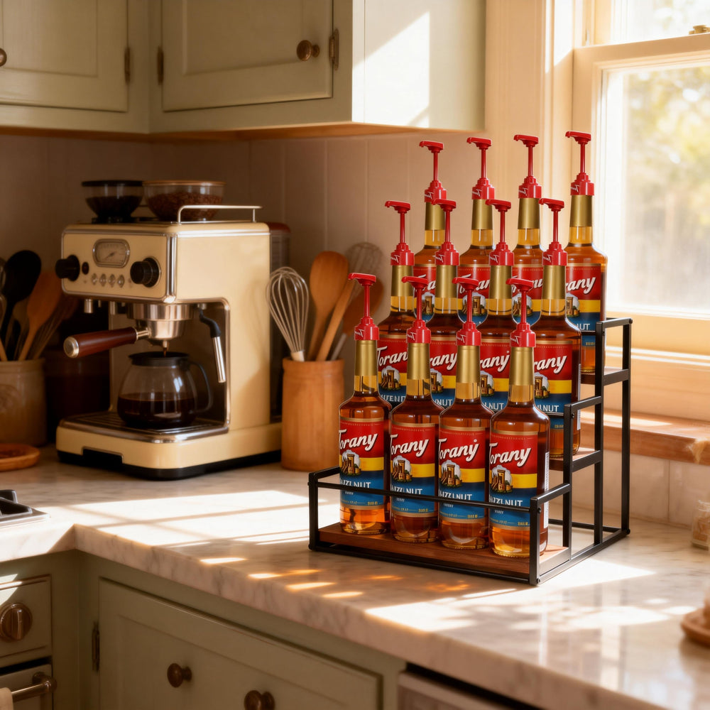 THYGIFTREE rangement de 12 bouteilles maximisant l'espace de comptoir