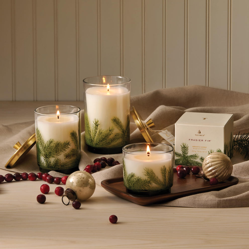 Thymes Frasier Fir comparaison taille 7,5 oz, pratique pour petits espaces