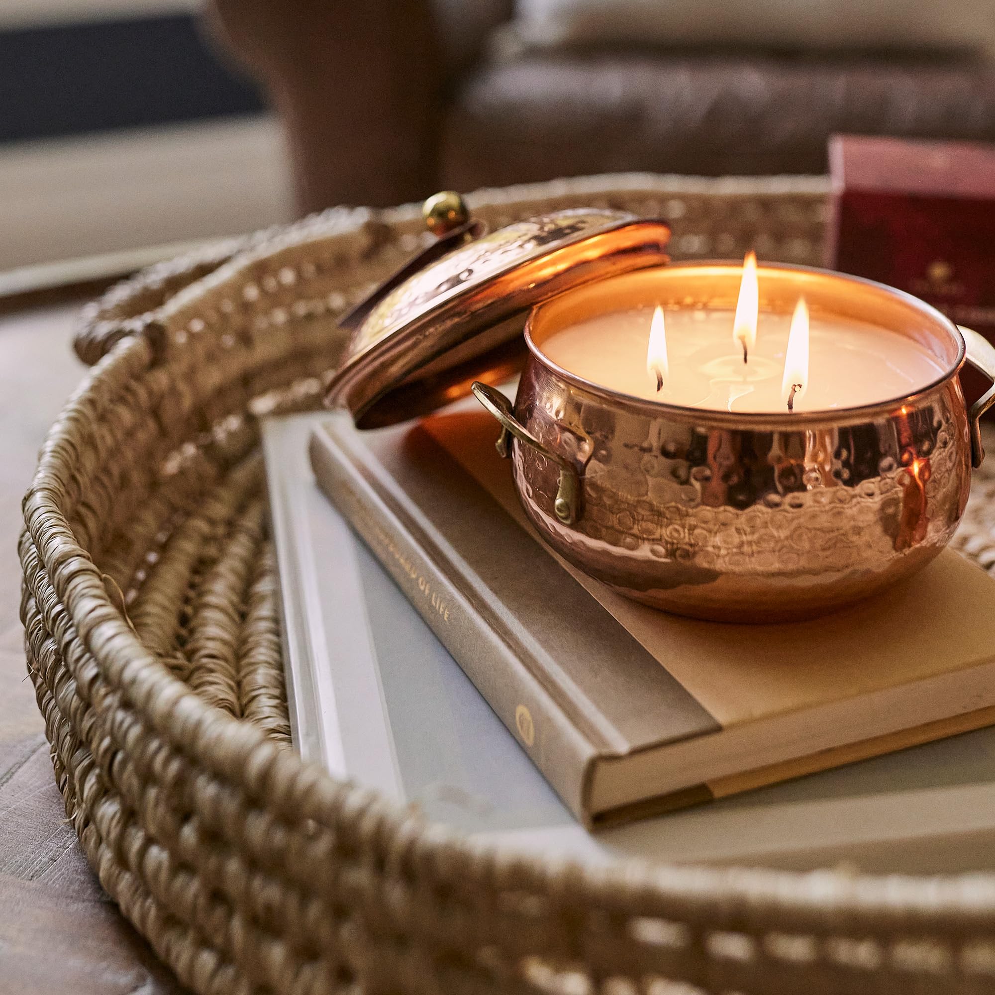 Thymes cire fondue visible démontrant fonte correcte et meilleur parfum