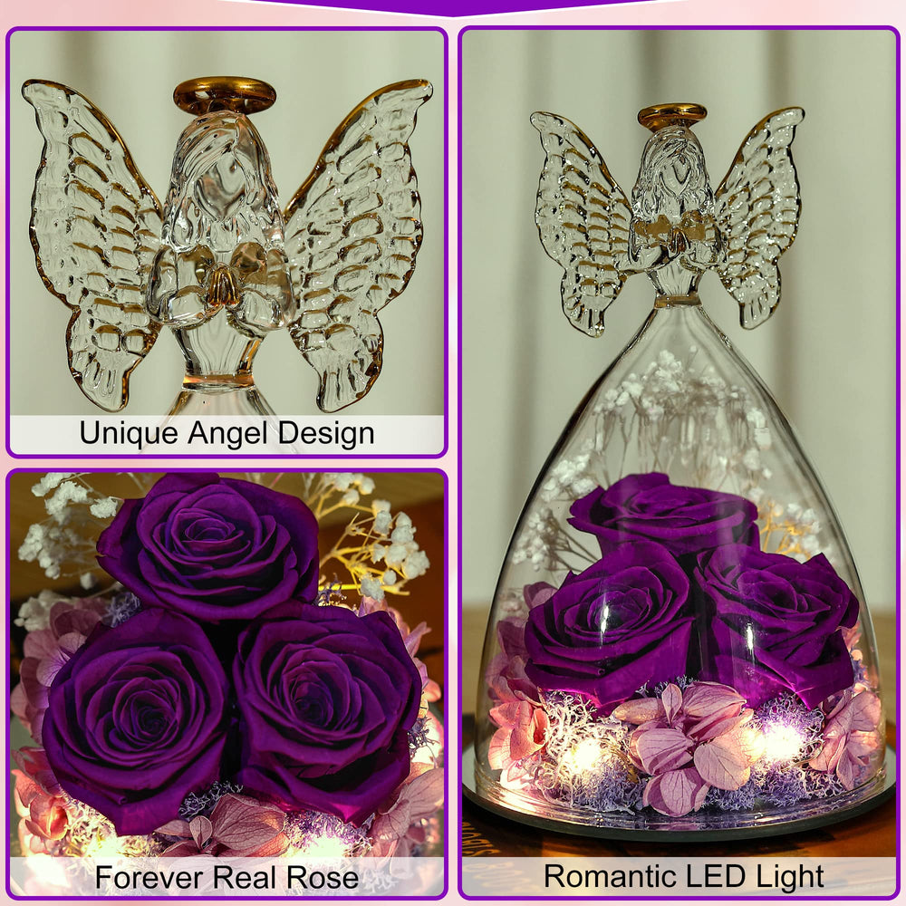 Tiaronics détail du verre transparent, aspect poli pour mise en valeur florale