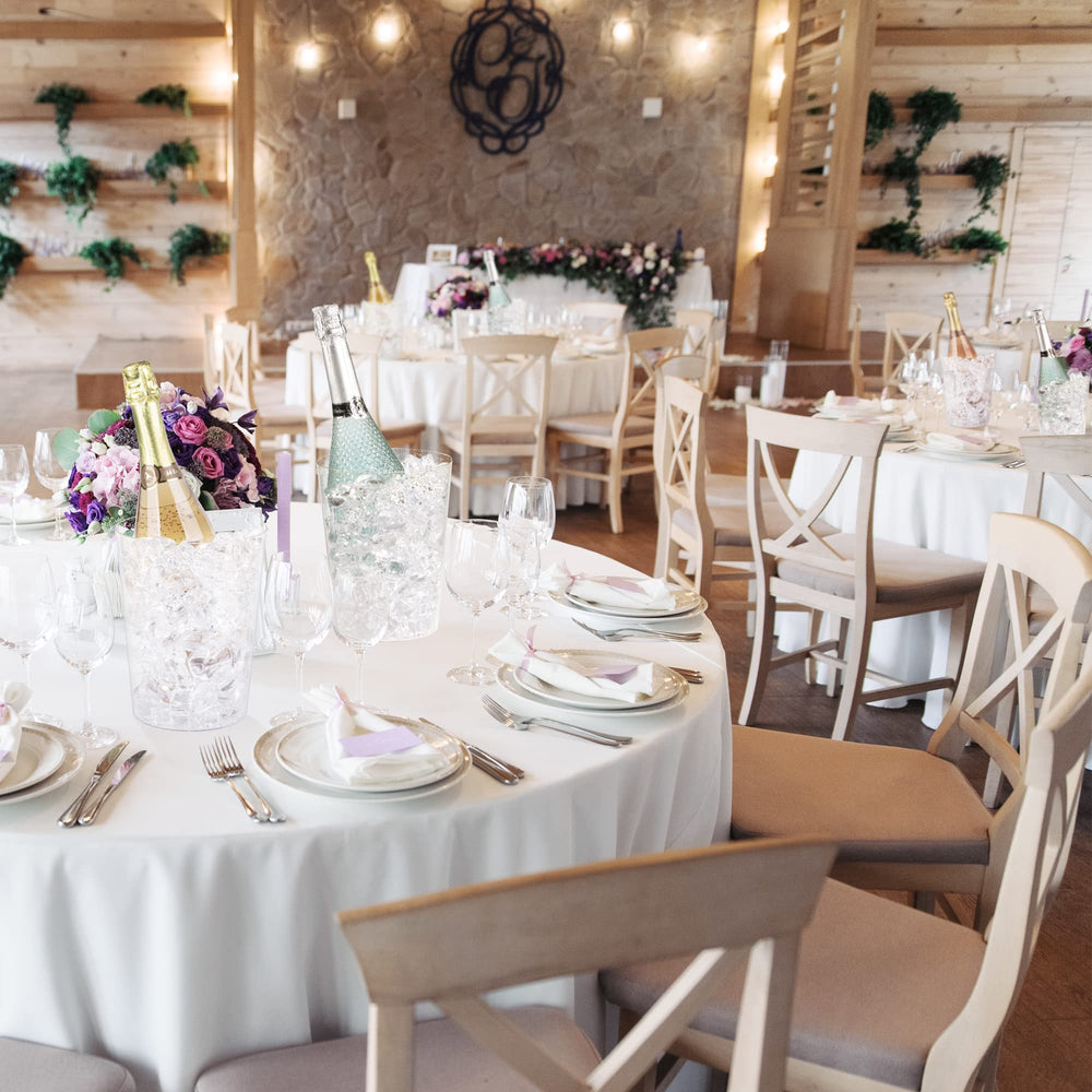 Tiawudi seau posé sur table de mariage, embelli la décoration