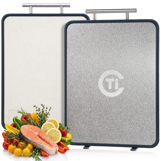 Tibbicc planche face titane visible pour découpe hygiénique et anti-odeurs