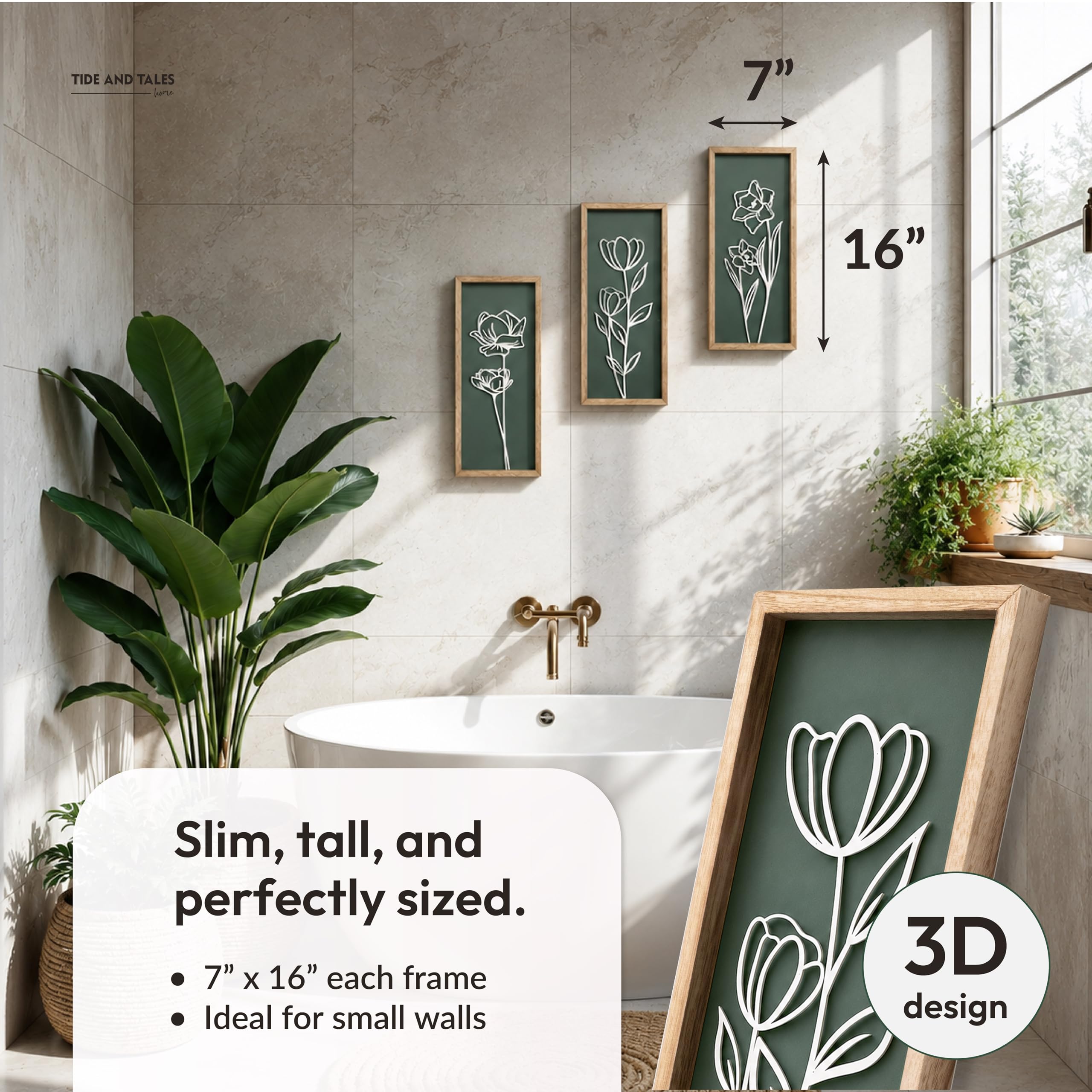 Tide and Tales gros plan découpe 3D montrant relief et intérêt visuel
