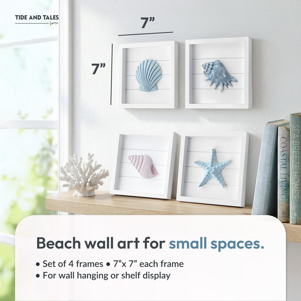 Tide and Tales gros plan sur la texture d’un coquillage montrant relief et fini peint