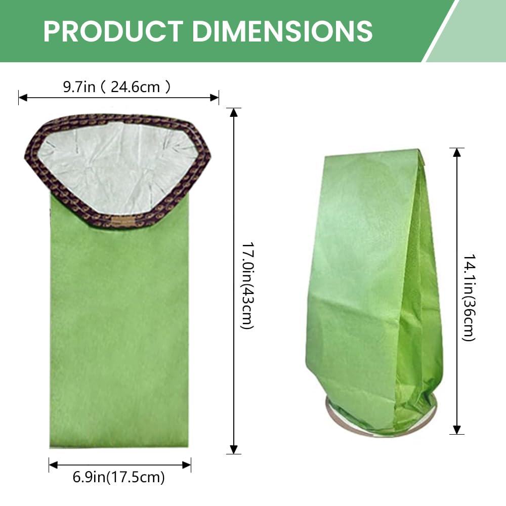 TidiRob comparaison taille du sac 10 QT pour évaluer la capacité et durée avant remplacement