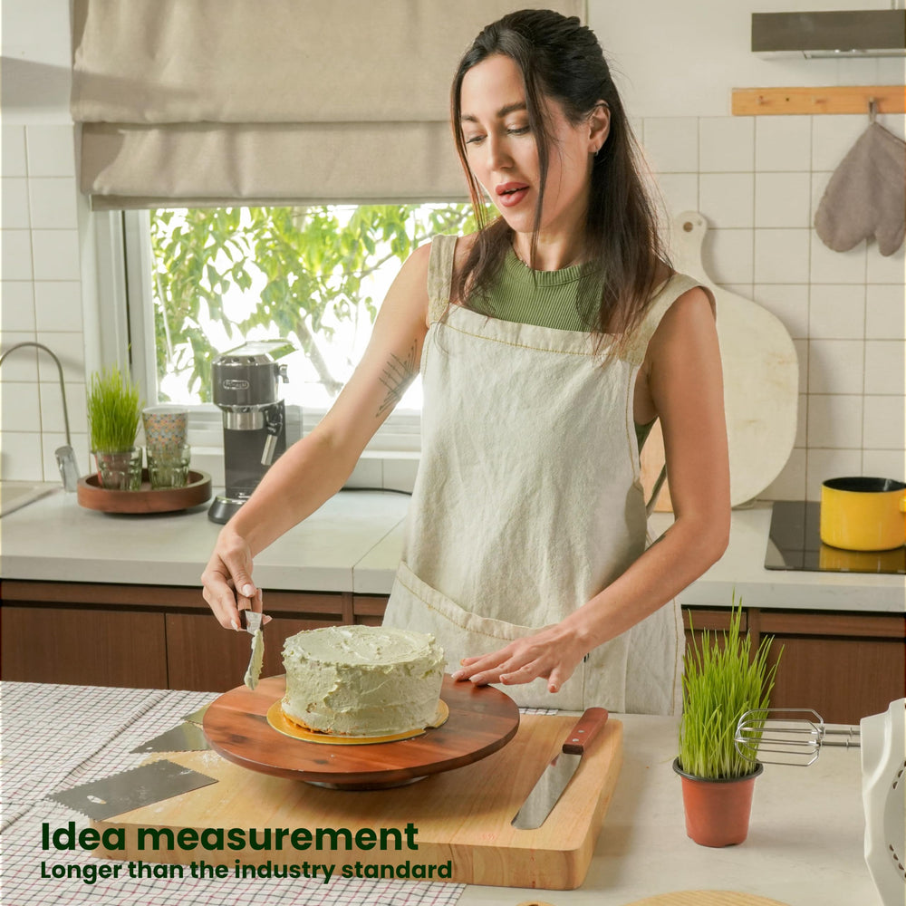 TIDITA plateau comparé avec assiette pour visualiser le diamètre 13"
