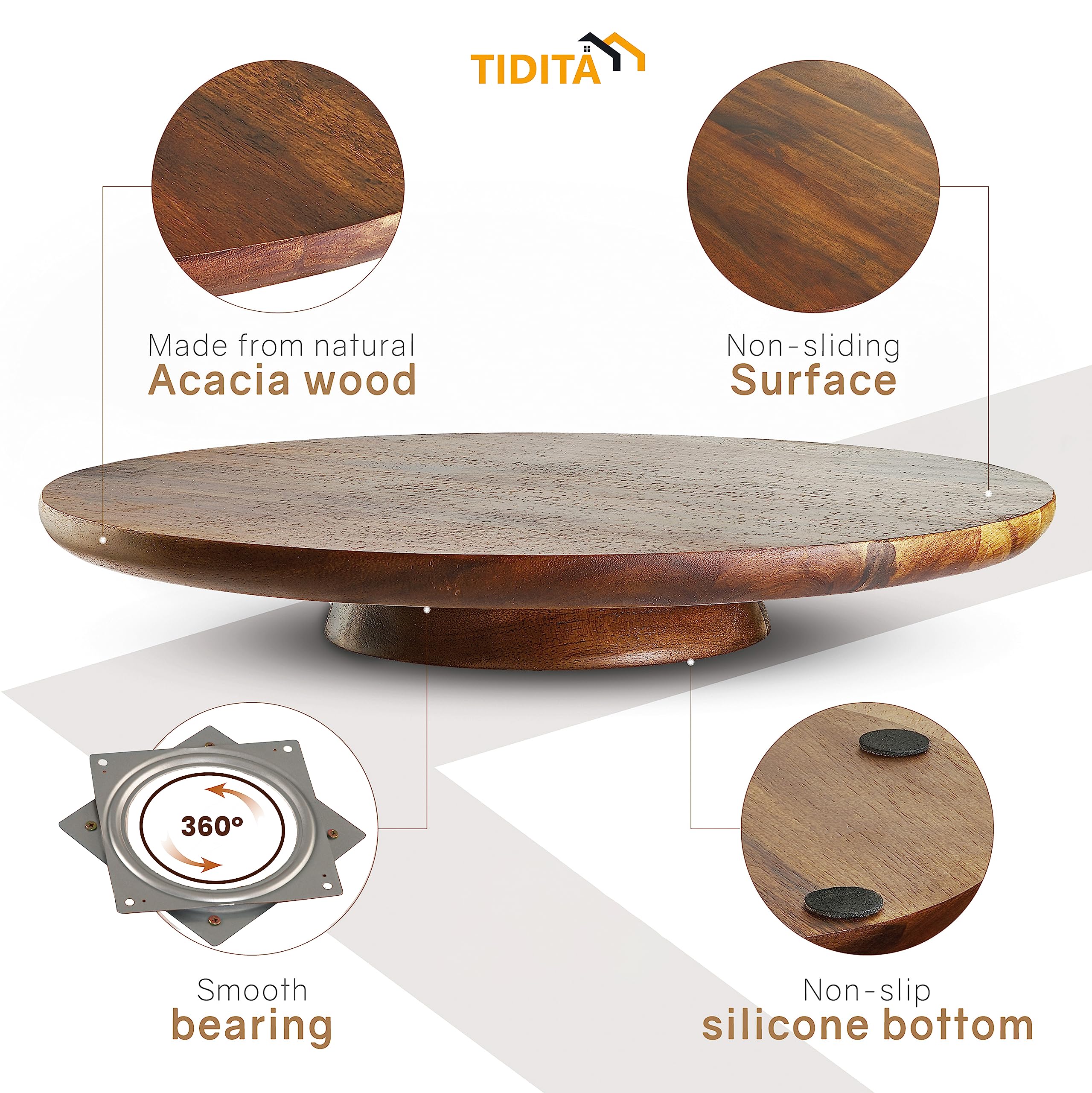 TIDITA gros plan motif bois acacia révélant texture et résistance esthétique