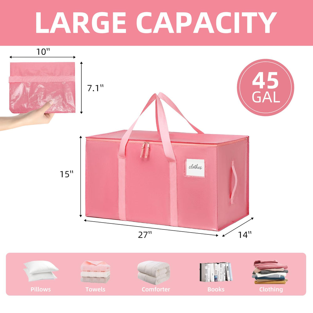 TIIOCTI sac plié à plat démontrant gain de place au rangement