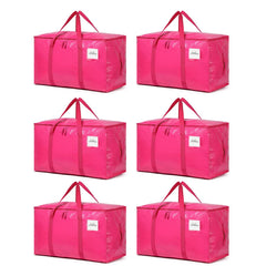 TIIOCTI sac de déménagement face avant coloris Hot Pink, visibilité et capacité
