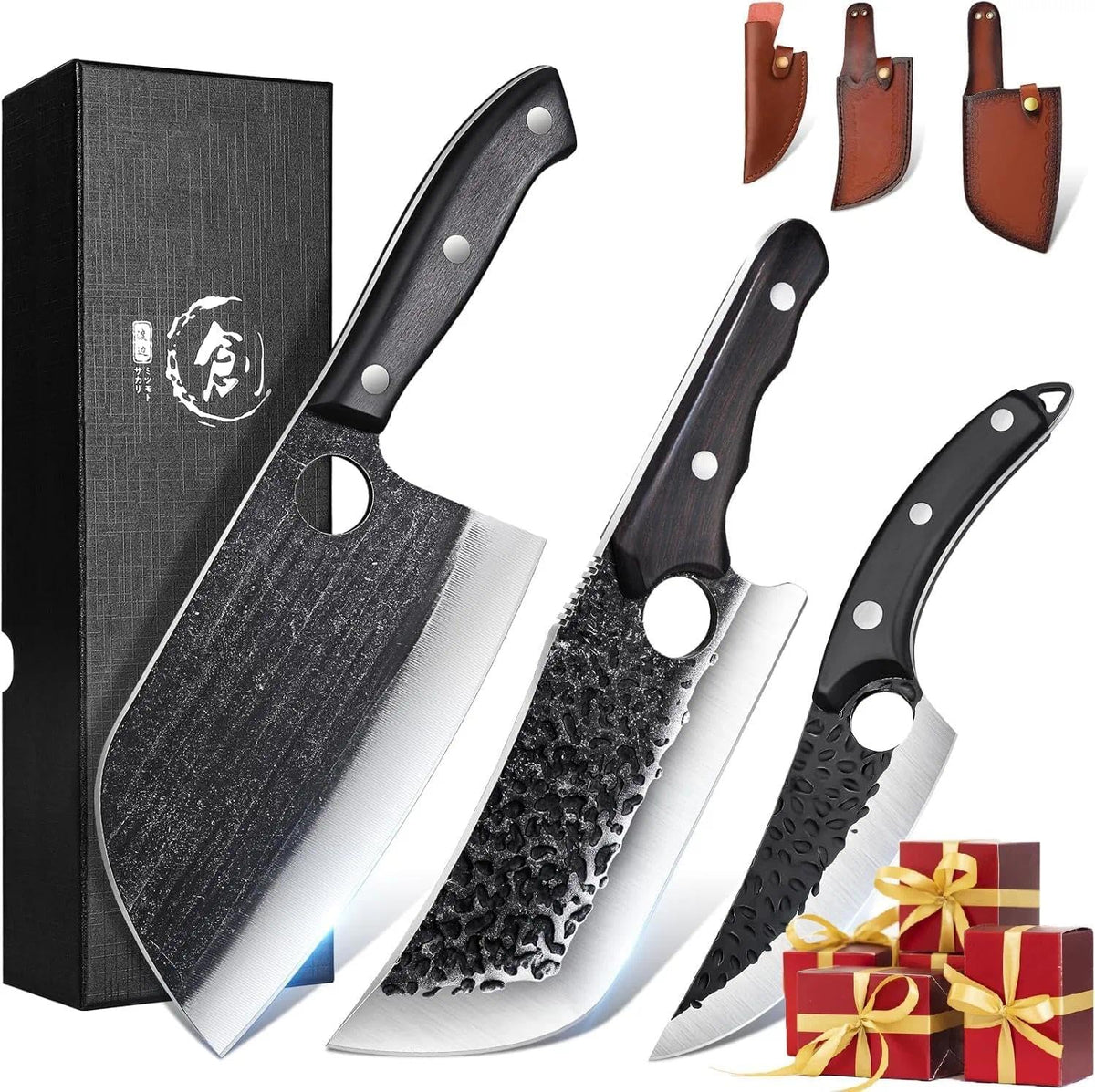 TIJERAS cleaver face avant montrant l’emballage cadeau et la finition