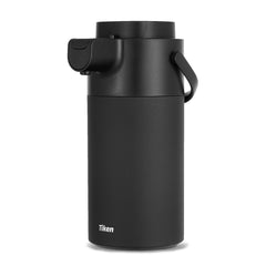 Tiken carafe face avant montrant la silhouette inox et la poignée, idéale pour service propre