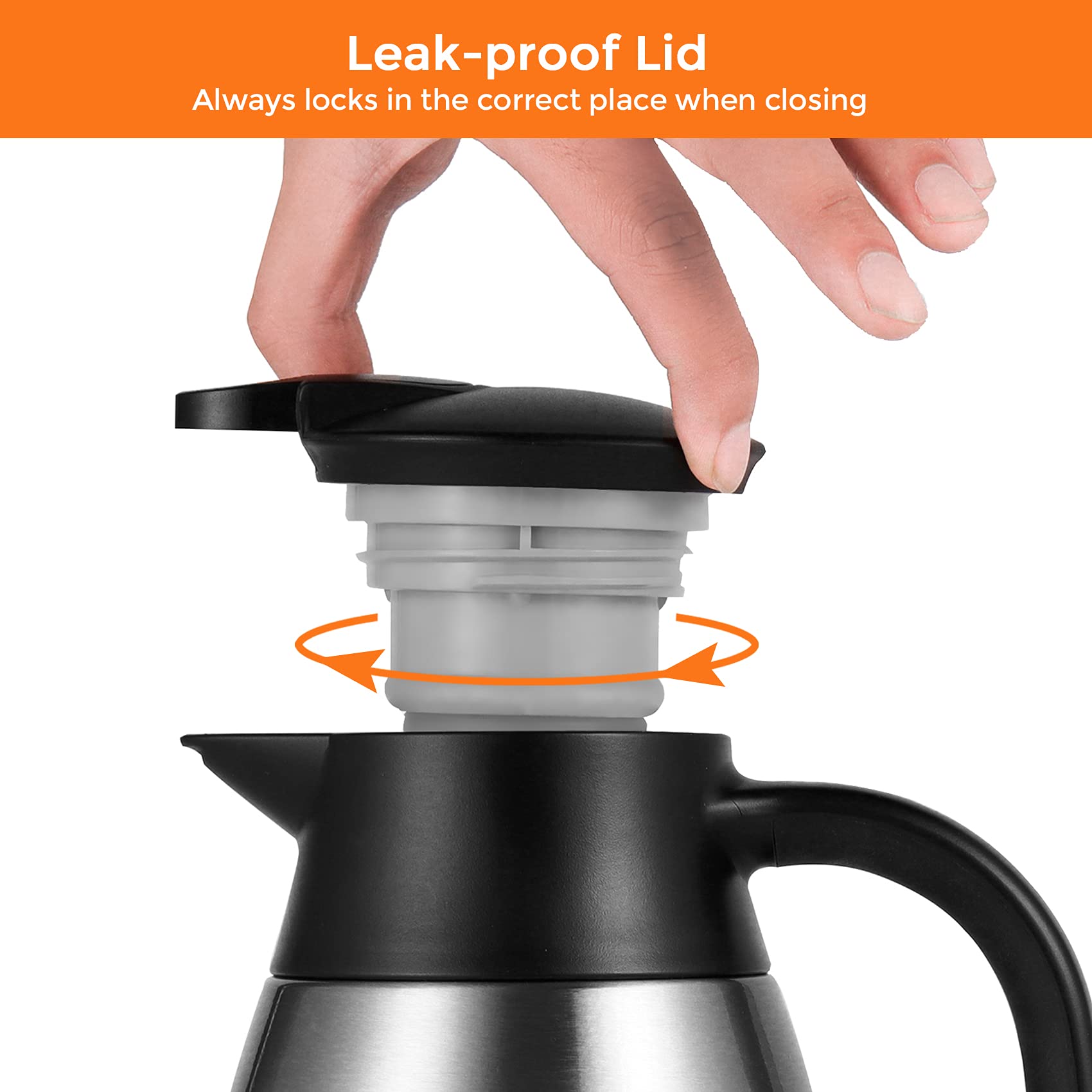 Tiken carafe base silicone antidérapante protégeant surfaces