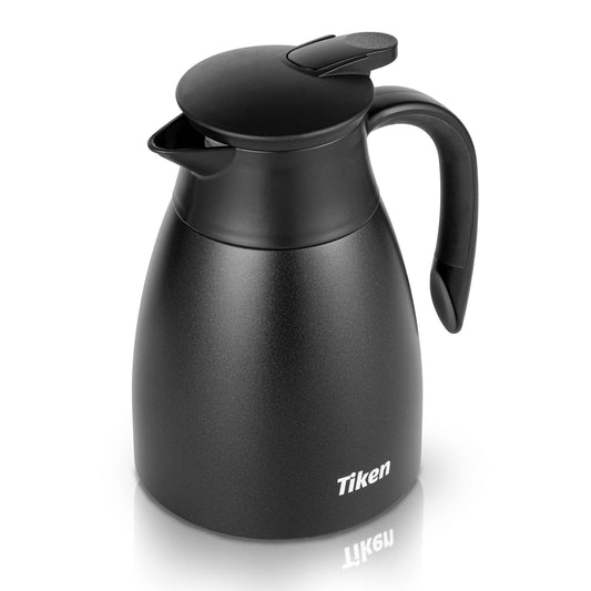 Tiken carafe face avant Starry Black élégante et isolante