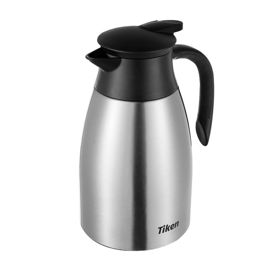 Tiken vue avant de la carafe inox élégante gardant la chaleur