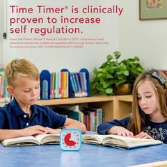 TIME TIMER coque silicone bleu ciel amovible protégeant l'appareil et personnalisation