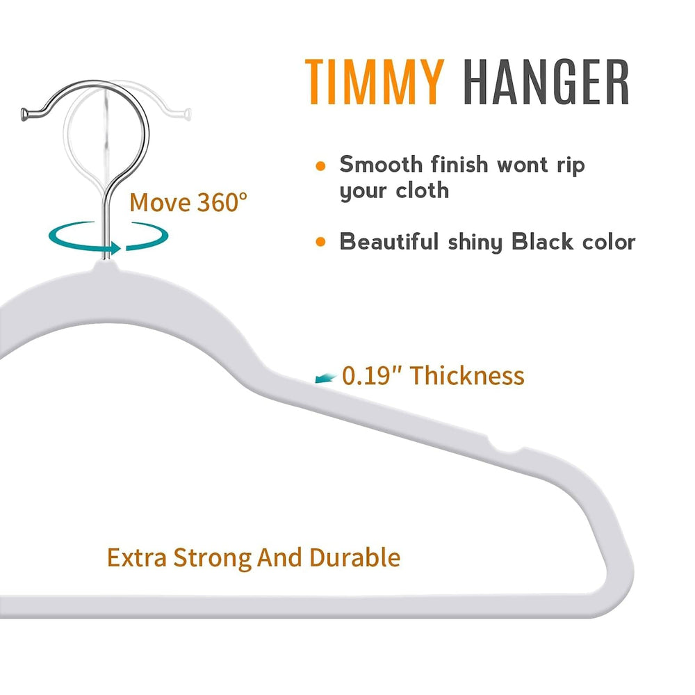TIMMY cintre en usage supportant un pantalon sans glissement