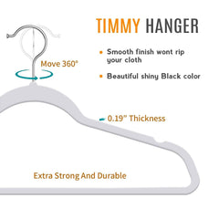 TIMMY cintre en usage supportant un pantalon sans glissement