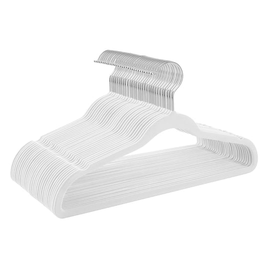 TIMMY vue de face lot de 50 cintres pour placard organisé