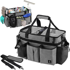 Timoxi sac caddy vue de face, rangement net et accessible