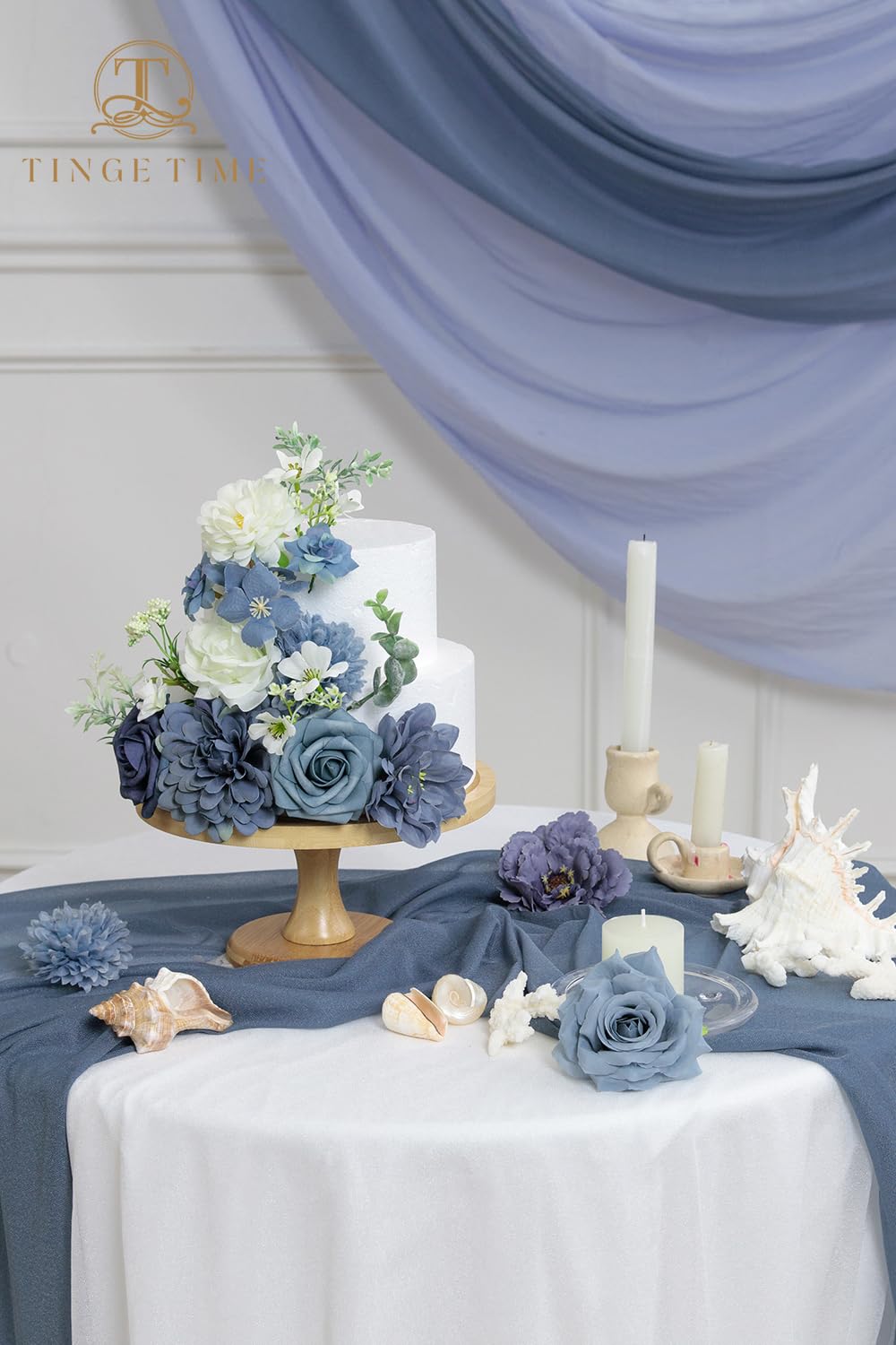 TINGE TIME décoration de table de mariage créant ambiance raffinée
