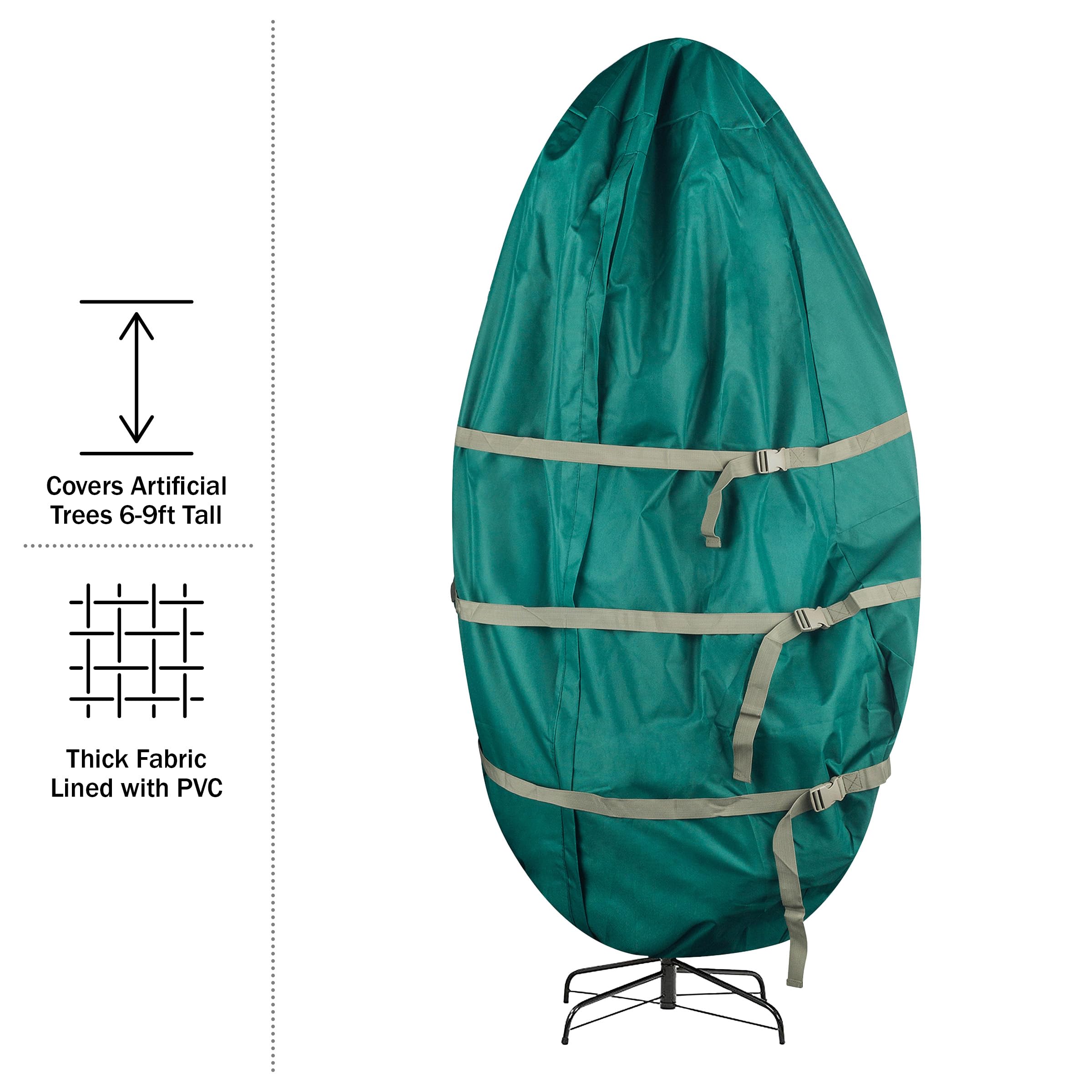 Tiny Tim Totes gros plan toile doublée PVC pour protection contre humidité
