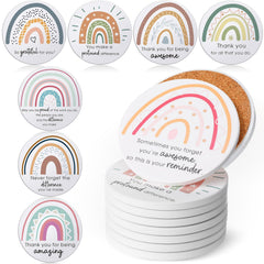 Tioncy packaging avant montrant lot de 24 sous‑verres pour offrir