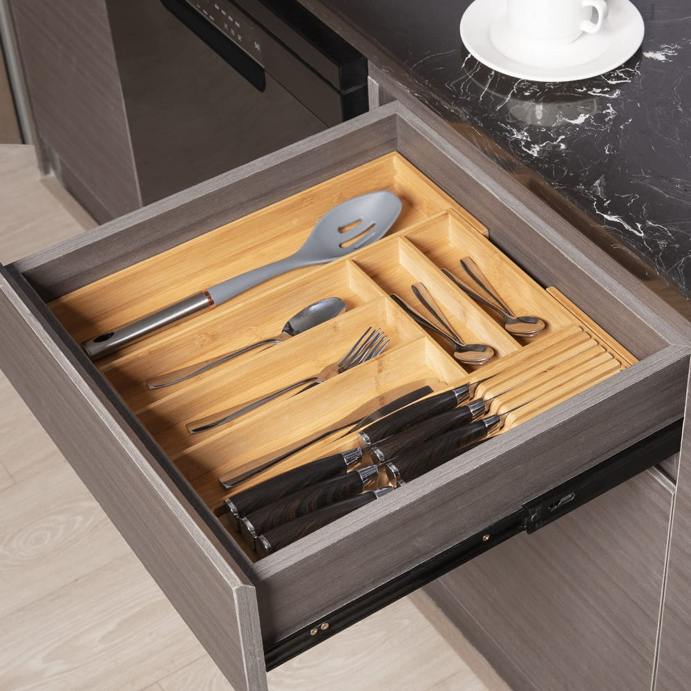 TIOPGHAD rangement grands ustensiles, accueille spatules et pinces facilement