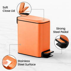TIPGO pédale acier durable facilitant ouverture sans effort