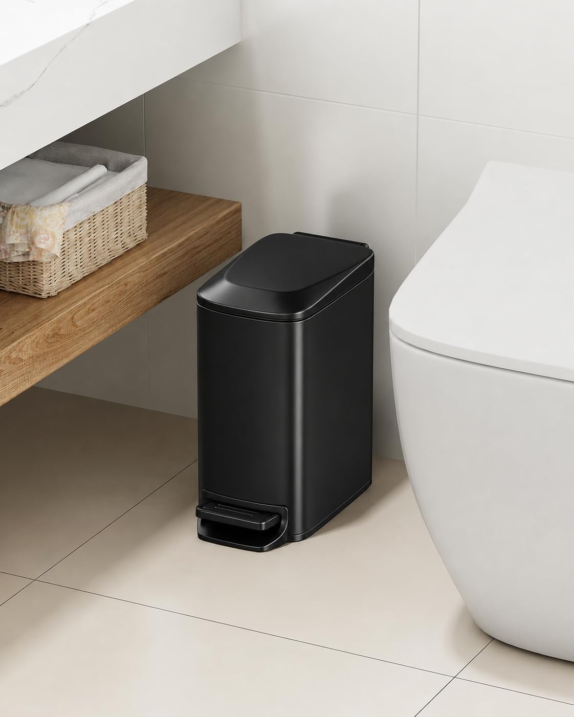 TIPGO texture noir mat offrant un rendu moderne et discret