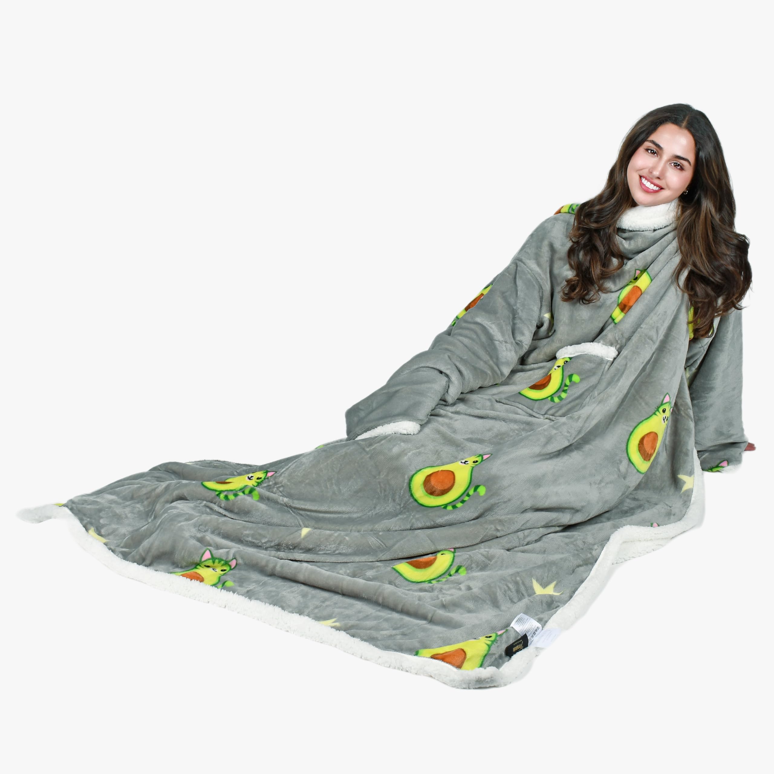 Tirrinia comparaison taille montrant couverture couvrant jambes