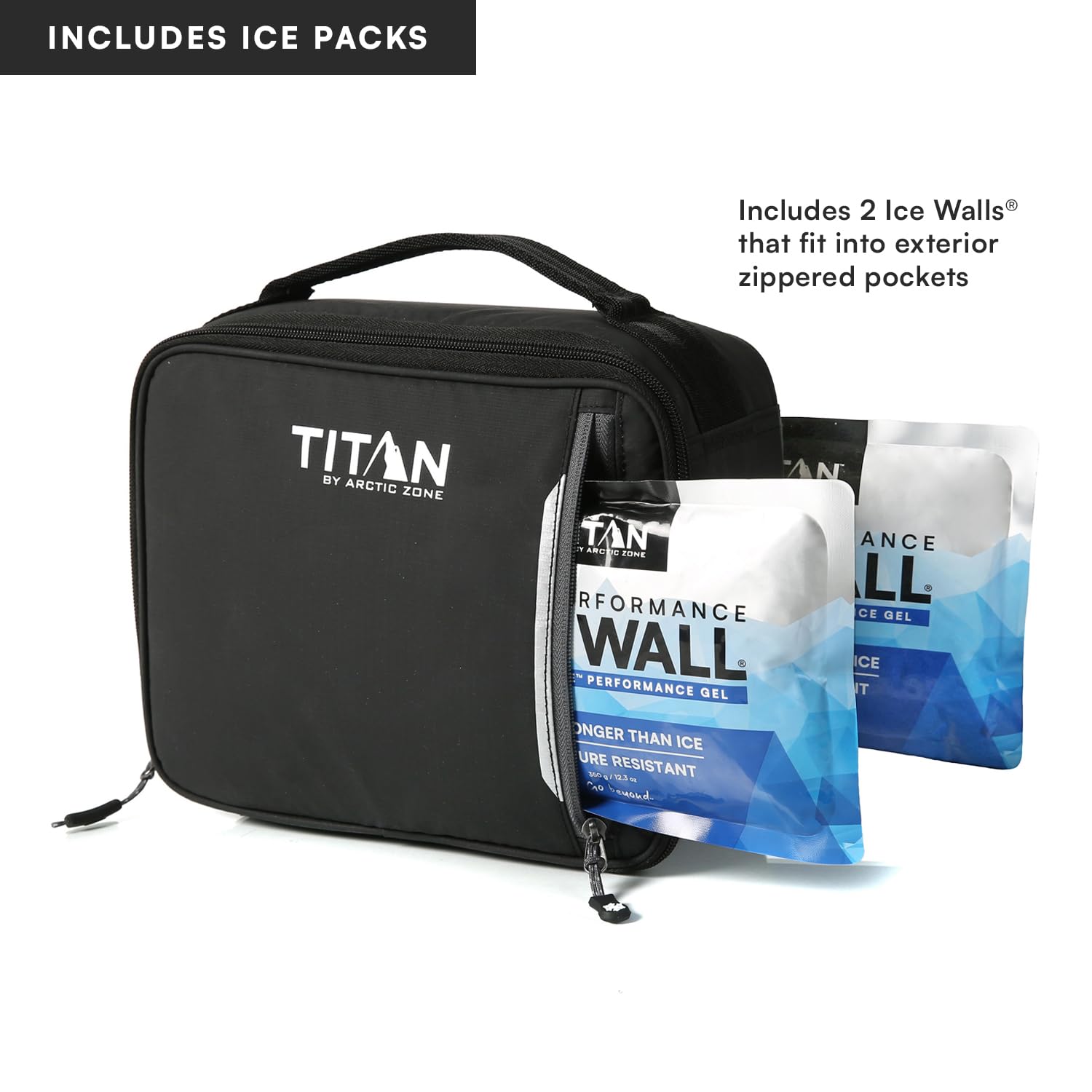 Titan by Arctic Zone intérieur montrant Ice Walls en place, refroidissement optimisé
