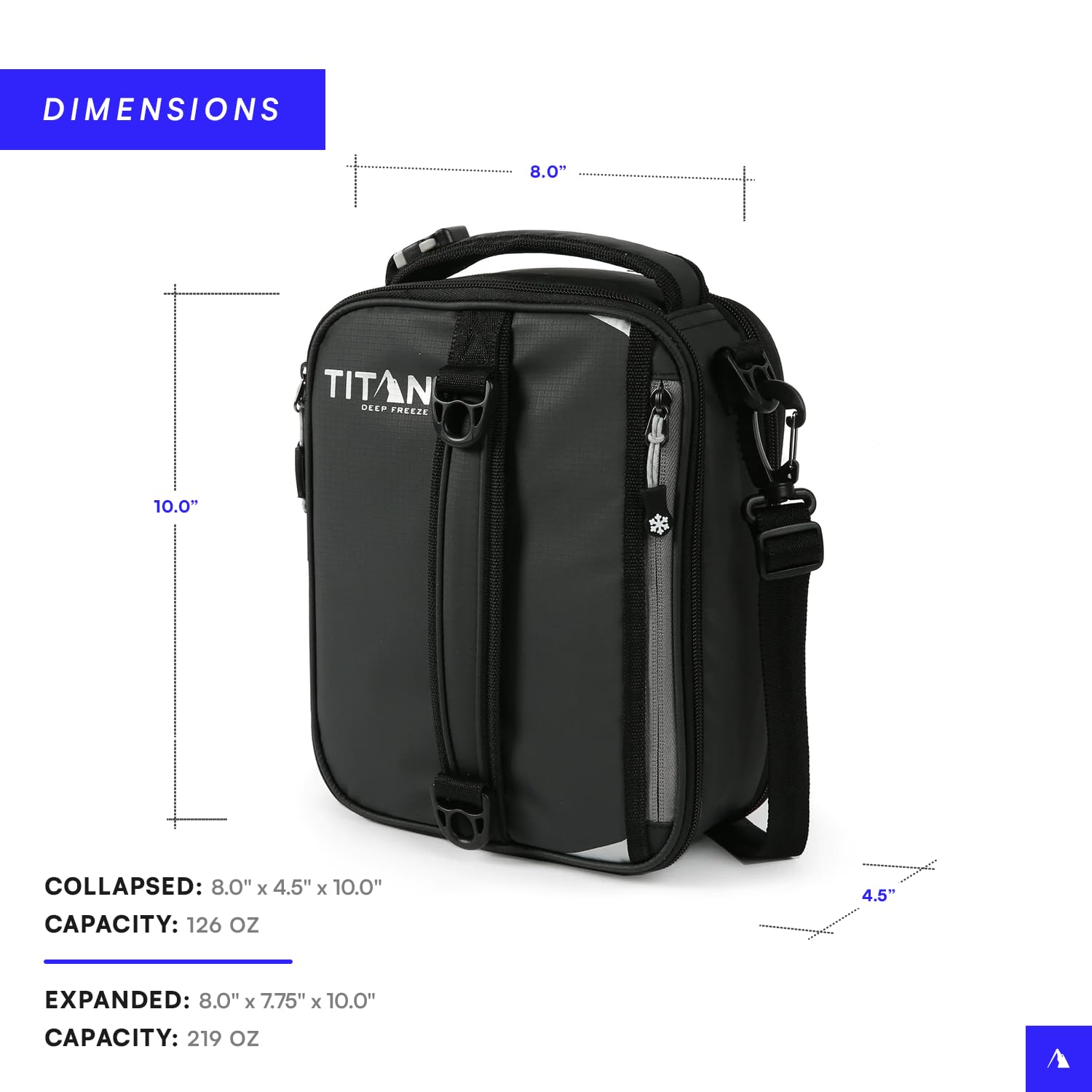 Titan by Arctic Zone lunch pack en usage au bureau maintien des repas frais