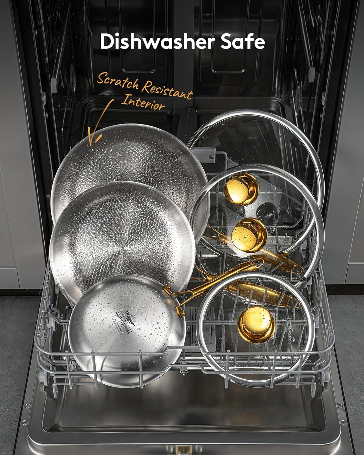 Titanium Wave vue base magnétique démontrant compatibilité induction et performance