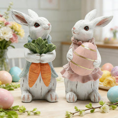 TiTnBd lapin profil texture résine mettant en valeur rendu artisanal