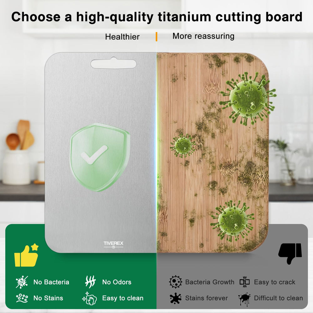 TIVEREX planche utilisée pour découper de la viande, hygiène et stabilité