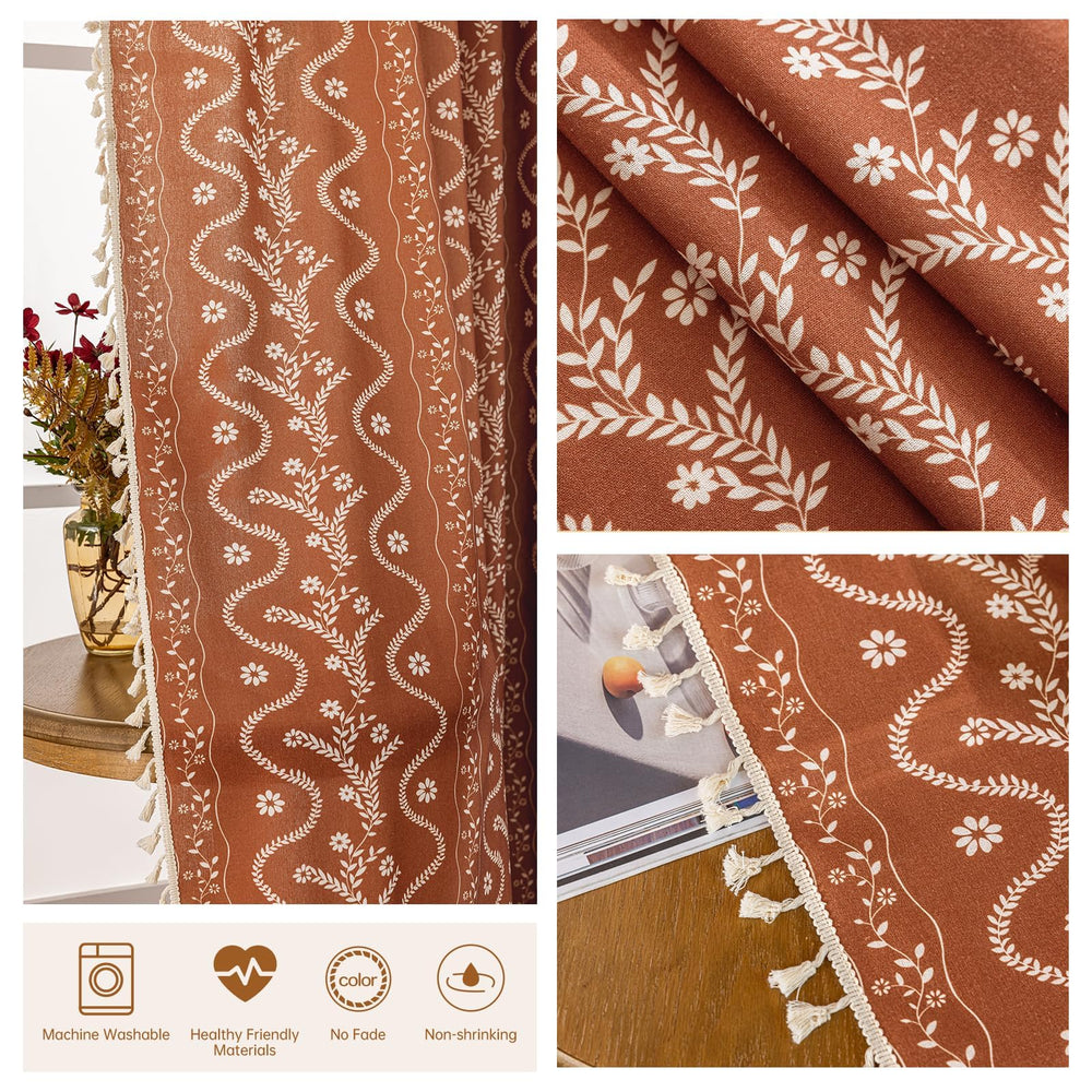 Rideau TIVNICO en salon, crée ambiance cosy et décorative