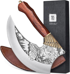 TIVOLI couteau Ulu face avant montrant design et utilité