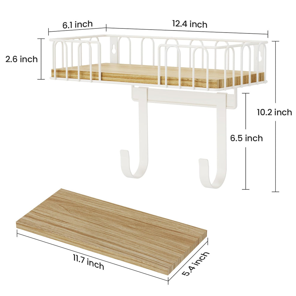 TJ.MOREE crochets métalliques tenant planche gain d'espace