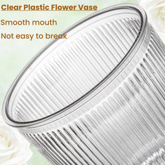 Tlence vase en usage avec bouquet montrant tenue et effet décoratif