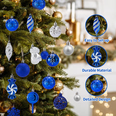 Tngan décor de sapin en situation créant une ambiance festive instantanée