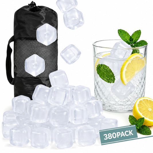 Tngan pack 380 face avant montrant le grand nombre de glaçons et économie