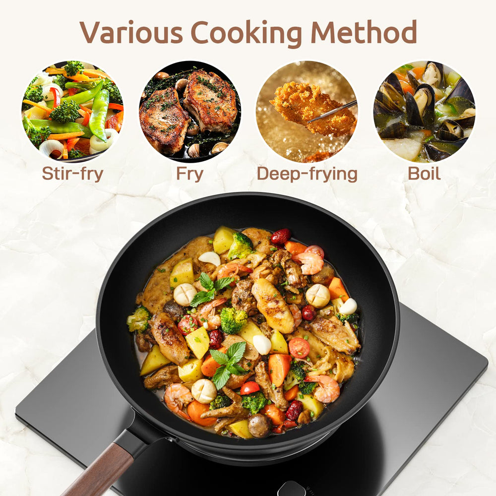 Todlabe wok en cours de sautage légumes montrant cuisson rapide et uniforme