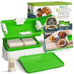 Tofuture presse avant emballage montrant design compact et gain de place