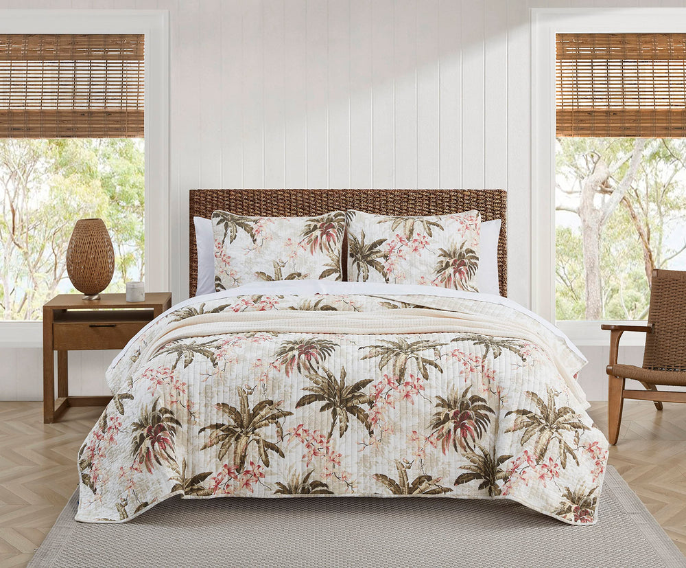 Tommy Bahama couette utilisée la nuit offrant confort léger respirant